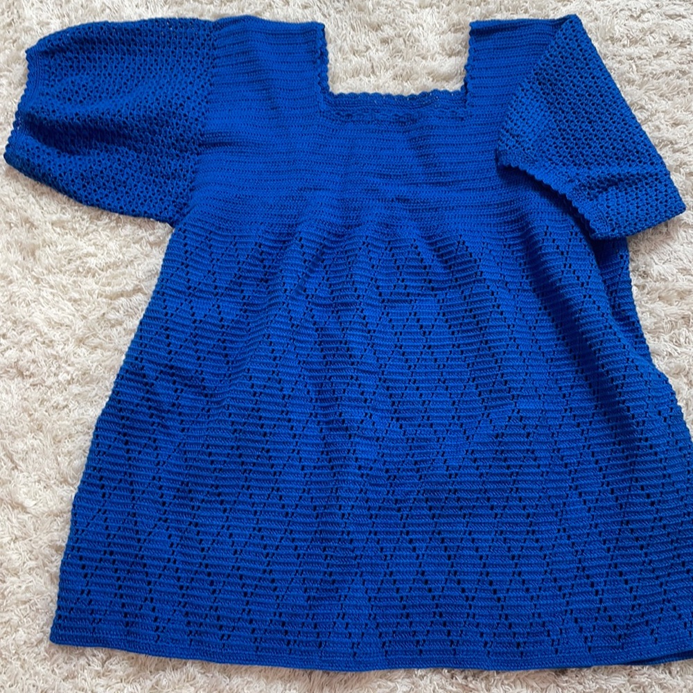 Royal Blue Knitted top